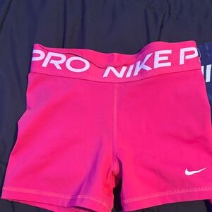 Nike Pro Bright Pink Shorts